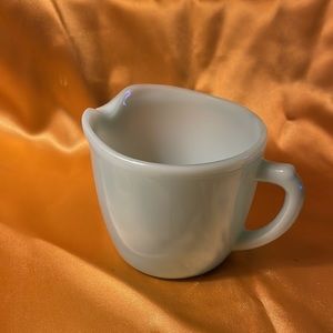 Fire-King baby blue creamer ovenware-vintage